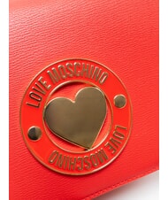 LOVE MOSCHINO CUPID Mini shoulder bag RED - Women&rsquo;s Bags - 3