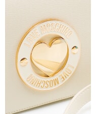 LOVE MOSCHINO CUPID Mini shoulder bag ivory - Women&rsquo;s Bags - 3