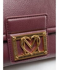 LOVE MOSCHINO EMBOSSED Shoulder bag wine - Women&rsquo;s Bags - 3