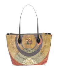 GATTINONI PLANETARIUM Shopping Bag wild watercolor/ dk taupe - Women&rsquo;s Bags - 4