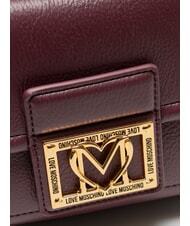 LOVE MOSCHINO LOCKED IN GOLD  Women's Backpack wine - Women&rsquo;s Bags - 3