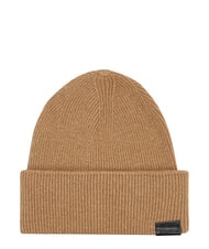 CALVIN KLEIN LEATHER PATCH Wool hat khaki - Hats - 2