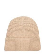 CALVIN KLEIN ESSENTIAL PATCH Wool blend hat beige - Hats - 2