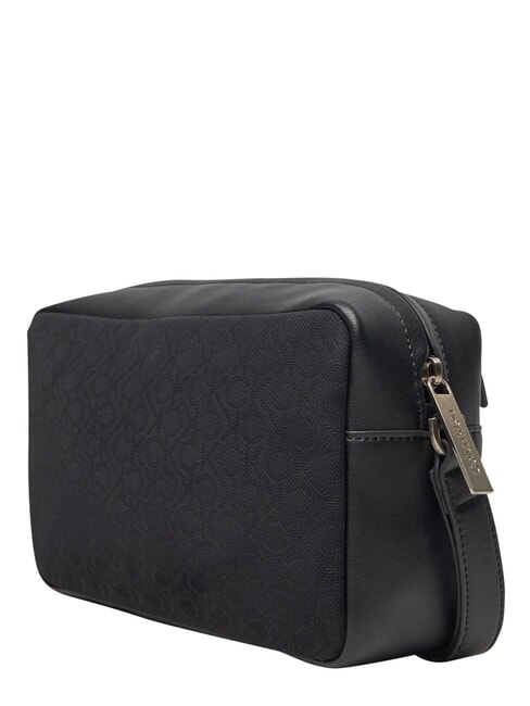 SLEEK MUST MONO Beauty case with wristband industrial mono black - Beauty Case