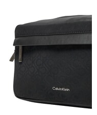 CALVIN KLEIN SLEEK MUST MONO Beauty case with wristband industrial mono black - Beauty Case - 3