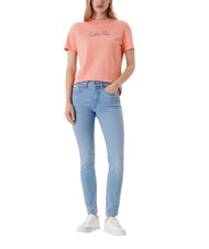CALVIN KLEIN 20S CLASSIC LOGO Short-sleeved T-shirt orange - T-shirt - 5