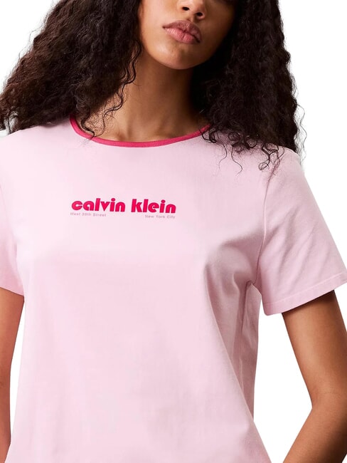 SS RETRO LOGO GRAPHI Short-sleeved T-shirt pink - T-shirt