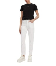 CALVIN KLEIN PLACED INSTITUTIONAL Short-sleeved T-shirt black - T-shirt - 4