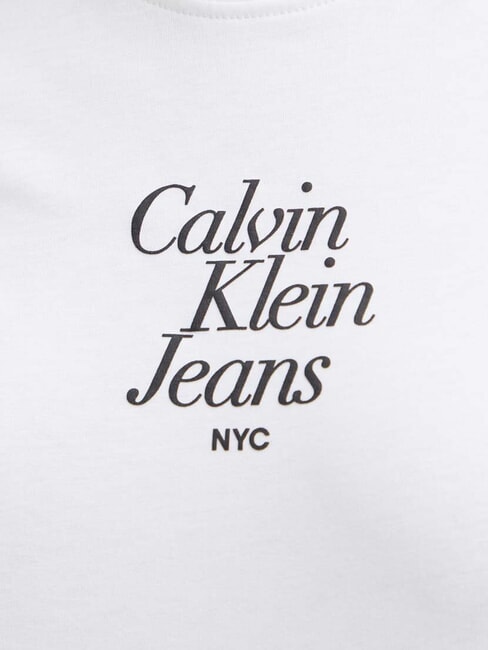 FONT GRAPHIC REGULAR Short-sleeved T-shirt white - T-shirt
