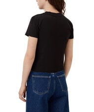 CALVIN KLEIN SCRIPT INSTITUTIONAL Short-sleeved T-shirt black - T-shirt - 2