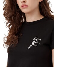 CALVIN KLEIN SCRIPT INSTITUTIONAL Short-sleeved T-shirt black - T-shirt - 3