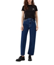 CALVIN KLEIN SCRIPT INSTITUTIONAL Short-sleeved T-shirt black - T-shirt - 5