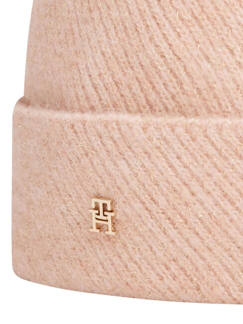 POM POM Wool blend hat pink - Hats