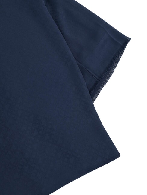 ELEVATED CHIC JAQUARD Scarf blue - Scarves