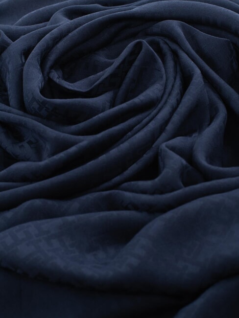 ELEVATED CHIC JAQUARD Scarf blue - Scarves