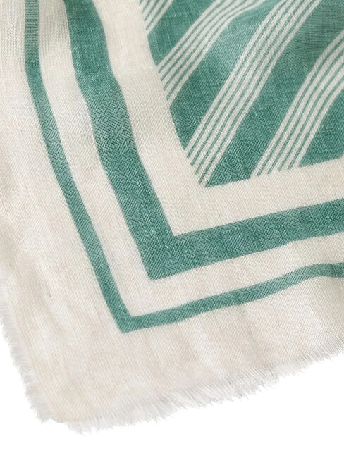 PREMIUM BEACH Linen scarf green - Scarves