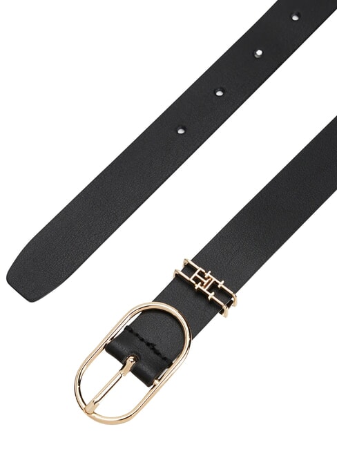 FEMININE Leather belt black - Belts