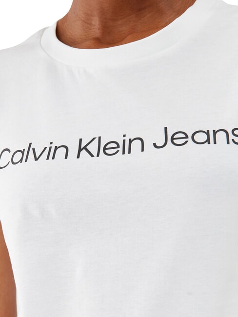 CORE INSTIT LOGO Short-sleeved T-shirt white - T-shirt