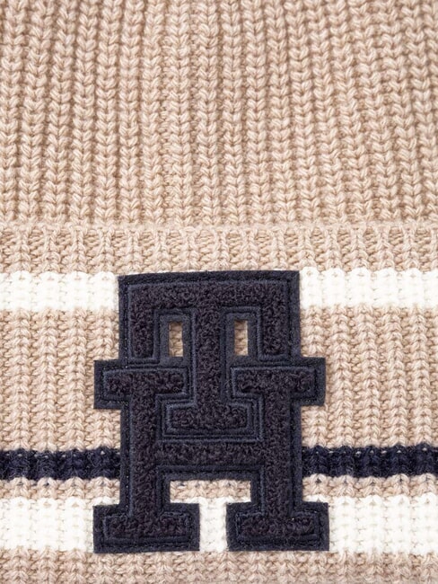 MONOGRAM Wool and cashmere blend hat beige - Hats