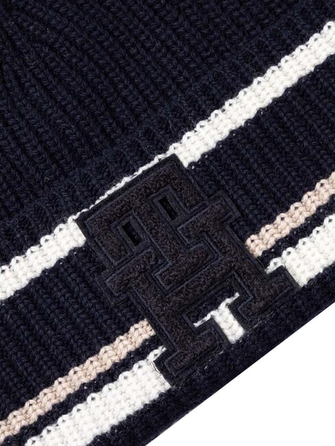 MONOGRAM Wool and cashmere blend hat blue - Hats
