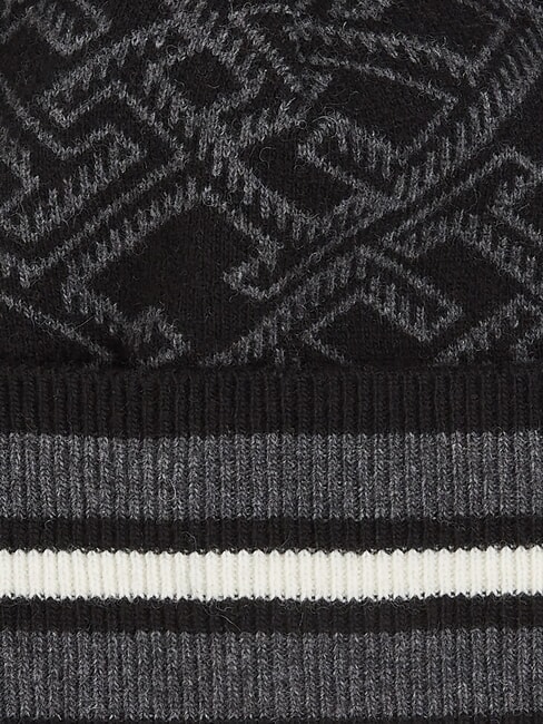 MONOGRAM Wool hat black - Hats