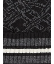 TOMMY HILFIGER MONOGRAM Wool hat black - Hats - 3