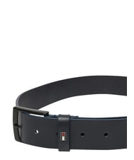 TOMMY HILFIGER ADAN Leather belt blue - Belts - 2