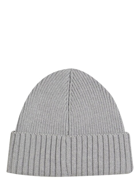 MONOTYPE BEANIE Cotton and wool hat grey - Hats