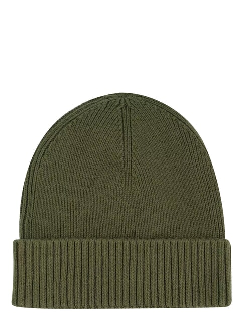 TH FLAG Cotton beanie hat with cuff green - Hats