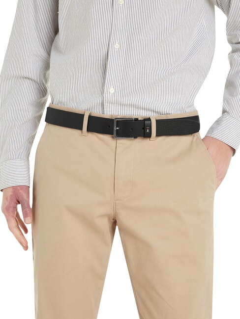 OLIVER Leather belt black - Belts