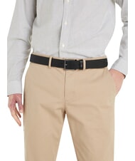 TOMMY HILFIGER OLIVER Leather belt black - Belts - 2