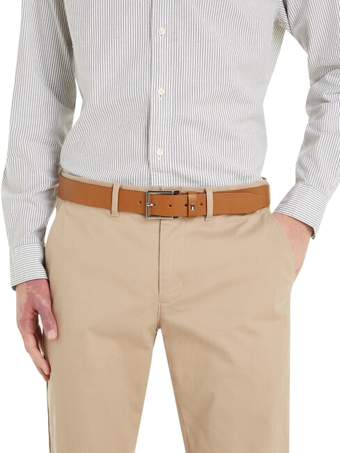 OLIVER Leather belt cognac - Belts