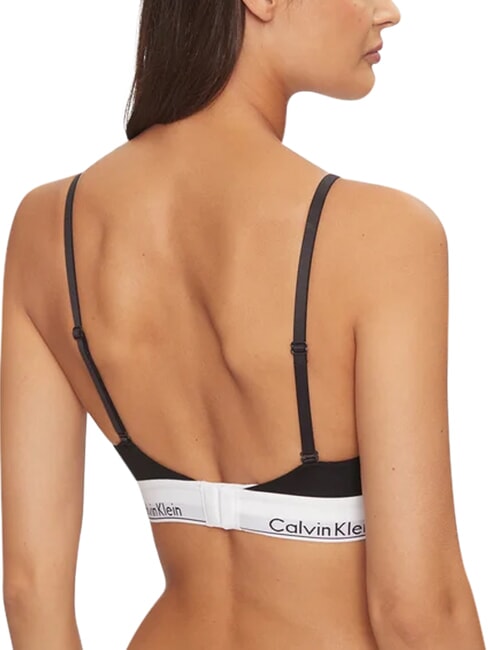 CK Stretch cotton bralette bra black - Women's Underwear