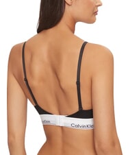 CALVIN KLEIN CK Stretch cotton bralette bra black - Women's Underwear - 2