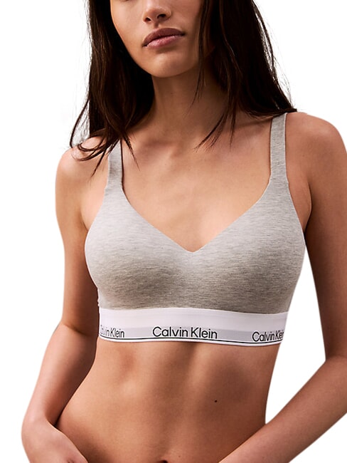 CK Lightly padded bra grey - Women's Underwear