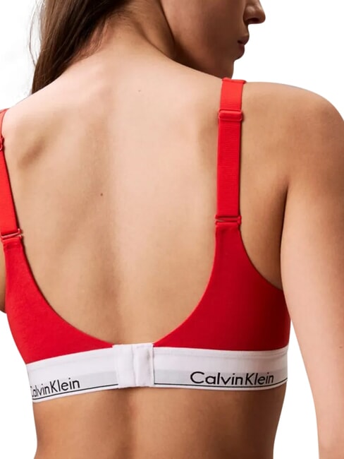 CK Lightly padded bra red - Women's Underwear