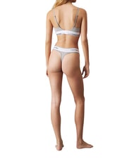 CALVIN KLEIN CK Stretch cotton bralette bra grey - Women's Underwear - 4