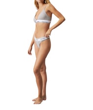 CALVIN KLEIN CK Stretch cotton bralette bra grey - Women's Underwear - 6