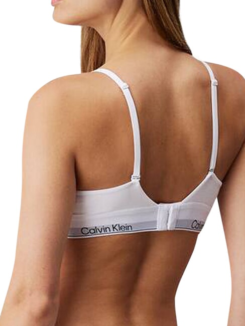 CK Stretch cotton bralette bra white - Women's Underwear