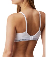 CALVIN KLEIN CK Stretch cotton bralette bra white - Women's Underwear - 2