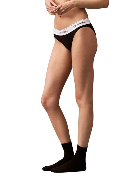MODERN COTTON  Slip black - Women's briefs