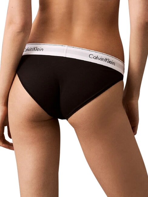 MODERN COTTON  Slip black - Women's briefs