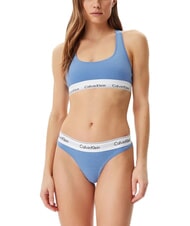 CALVIN KLEIN MODERN COTTON  Bralette blue - Women's Underwear - 3