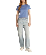 CALVIN KLEIN PLACED INSTITUTIONAL Short-sleeved T-shirt blue - T-shirt - 3