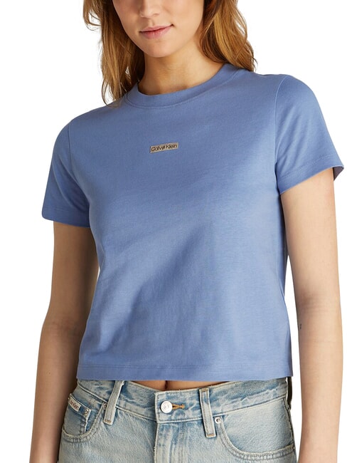 PLACED INSTITUTIONAL Short-sleeved T-shirt blue - T-shirt