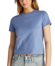 CALVIN KLEIN PLACED INSTITUTIONAL Short-sleeved T-shirt blue - T-shirt - 4