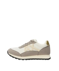 ARMANI EXCHANGE DROP MICROSUEDE Sneakers with side logo dust+salt rose - Women&rsquo;s shoes - 2