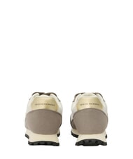 ARMANI EXCHANGE DROP MICROSUEDE Sneakers with side logo dust+salt rose - Women&rsquo;s shoes - 3