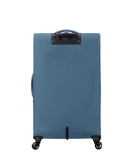 AMERICAN TOURISTER AIR WAVE Large Trolley coronet blue/lime - Semi-rigid Trolley Cases - 5