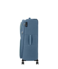 AMERICAN TOURISTER AIR WAVE Medium Trolley, Expandable coronet blue/lime - Semi-rigid Trolley Cases - 4